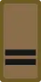 OF-1b - First lieutenant