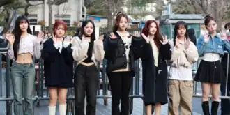 Classy at Music Bank on 19 January 2024