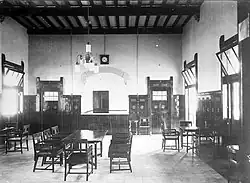 Waiting room of the Semarang Tawang train station