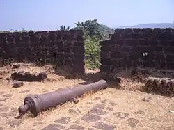 Artillery remains.