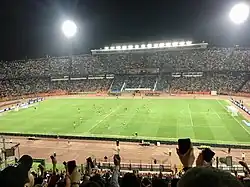 Cairo stadium during Egypt u23 vs South Africa u23 match