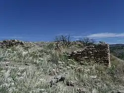 Ruins of a Sinagua house.
