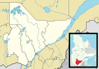 Saint-Lin–Laurentides is located in Central Quebec