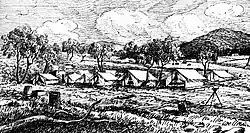 Surveyor's Camp at Canberra (1910), by W.E. Johnson.[4]