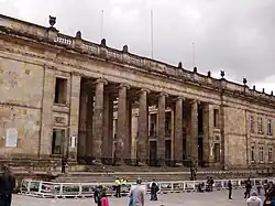 Image 24Capitolio Nacional on Plaza de Bolívar, Bogotá (from Culture of Colombia)