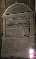 Monument of Marcantonio Albertoni by Jacopo d'Andrea da Firenze