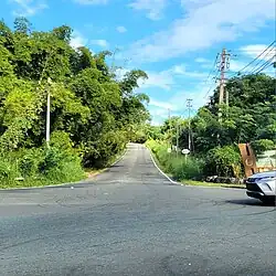 Puerto Rico Highway 923 between Buena Vista and Candelero Abajo