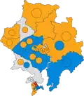 2003 results map