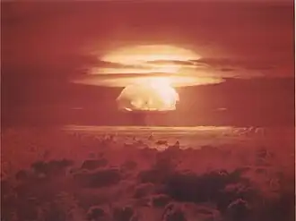 Image 48Image of the Castle Bravo nuclear test, detonated on 1 March 1954, at Bikini Atoll (from Micronesia)
