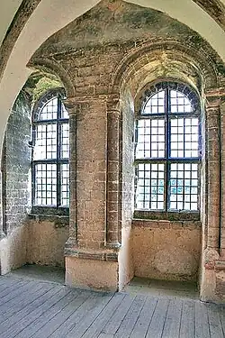 ... into the waiting room ...