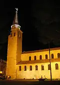Basilica di Sant'Eufemia by night