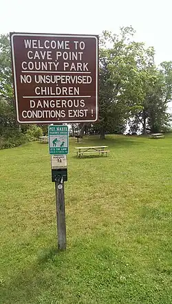 Cave Point County Park