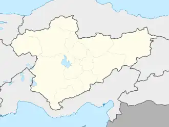 Akşehir is located in Turkey Central Anatolia