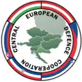 Logo of Central European Defence Cooperation
