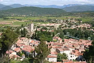 A general view of Cessenon-sur-Orb