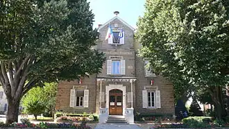 The town hall of Champagne-au-Mont-d'Or