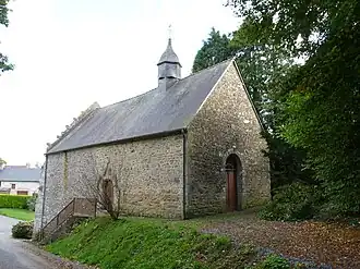 The chapel of Saint-Nicolas in Gausson