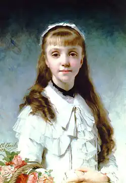 The Daughter of the Painter, Private collection, 1881.[15]