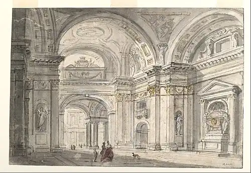 Church Interior, Cooper Hewitt, Smithsonian Design Museum, New York