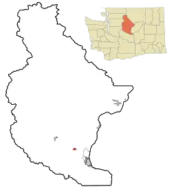 Location of Cashmere, Washington