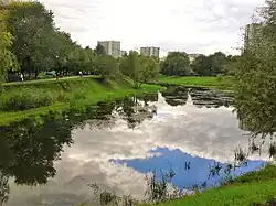 River Chermyanka&nbsp;[ru] and the Bibirevo ethnographic village