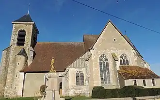 The church in Chessy-les-Prés