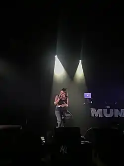 Chilla performing in 2019