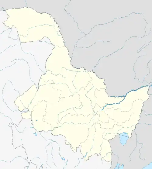 Daqing is located in Heilongjiang