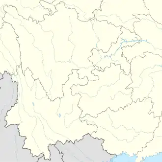 Rongjiang is located in Southwest China