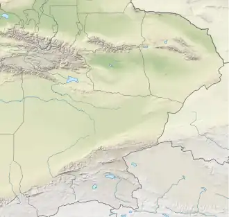 Iron Gate Pass is located in Bayingolin