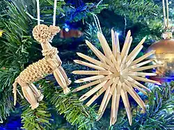 Straw ornaments