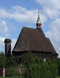 Wooden church in Kolanowice
