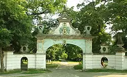 Gates of Chwalimierz Palace