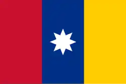 Civil ensign of Granadine Confederation (1858–1861)