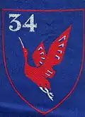 Insignia of CJF 34.