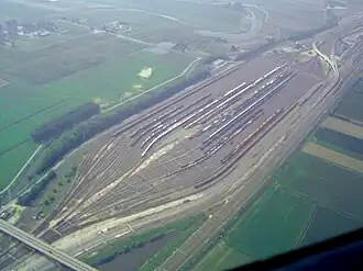 Kijfhoek classification yard in 2006