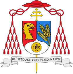 Simon Ignatius Cardinal Pimenta's coat of arms
