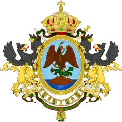 Imperial coat of arms of Mexico