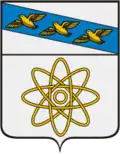 Coat of arms of Kurchatov