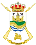 Coat of Arms of the 1st-10 Tank Infantry Battalion "Málaga" (BICC-I/10)