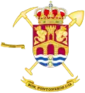 Coat of Arms of the 1st-12 Bridge Building Battalion (BPON-I/12)