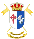 Coat of arms of the 1st-12 Light Armored Cavalry Group "Santiago" (GCLAC-I/12)