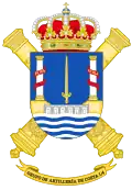 Coat of Arms of the 1st-4 Coastal Artillery Battalion (GACTA-I/4)
