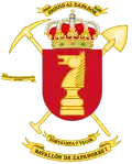 Coat of Arms of the 1st Engineer Battalion (BZAP I)