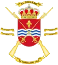 Coat of Arms of the 45th Infantry Regiment "Garellano", (RI-45)
