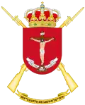Coat of Arms of the 4th-2 Protected Infantry Flag "Christ of Lepanto" (BIP-IV/2)