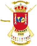 Coat of Arms of the 66th Infantry Regiment "América" (RI-66)
