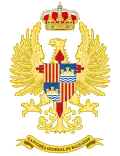 Coat of Arms of the former General Captaincy of the Balearic Islands (Until 1984)