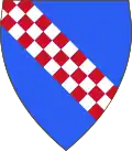 Coat of Arms of the House of Hauteville (chequy)