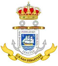 Coat of Arms of the Naval Command of San Sebastián Maritime Action Forces (FAM)
